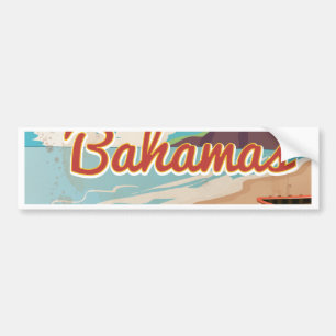 Autocollant De Voiture Les Bahamas
