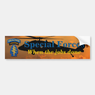 Autocollant De Voiture Les Berets verts du groupe des Forces spéciales S