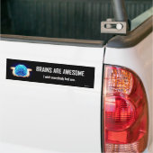 Autocollant De Voiture les cerveaux sont impressionnants… (Sur camion)