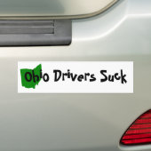 Autocollant De Voiture Les conducteurs de l'Ohio sucent (En voiture)