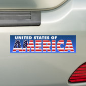 Autocollant De Voiture Les Etats-Unis d'Amérique (En voiture)