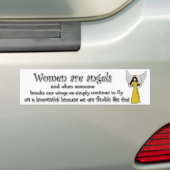 Autocollant De Voiture Les femmes d'une chevelure noires observées par (En voiture)