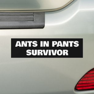 Autocollant De Voiture Les fourmis en pantalon survivant