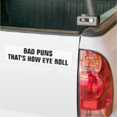 Autocollant De Voiture Les mauvais calembours, celui est comment petit (Sur camion)