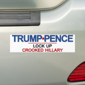 Autocollant De Voiture Les penny d'atout enferment Hillary tordue (En voiture)