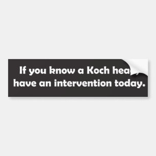 Autocollant De Voiture Les têtes de Koch sucent