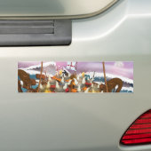Autocollant De Voiture Les Vikings (En voiture)