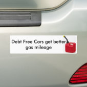 Autocollant De Voiture Les voitures libres de dette obtiennent un (En voiture)
