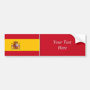 Autocollant De Voiture L'Espagne - drapeau espagnol
