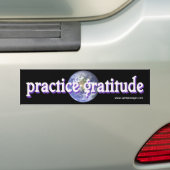 Autocollant De Voiture L'esprit passe l'autocollant de gratitude de (On Car)