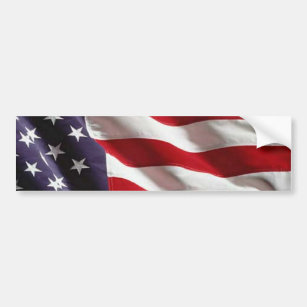 Autocollant De Voiture L'étoile des Etats-Unis a orné le drapeau