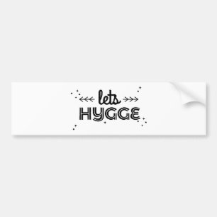 Autocollant De Voiture lets hygge