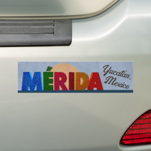 Autocollant De Voiture Lettres Mérida