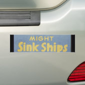 Autocollant De Voiture Lèvres Perdues Peut Évier Navires Bumper Sticker (En voiture)