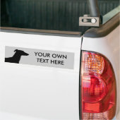 Autocollant De Voiture Lévrier (Sur camion)