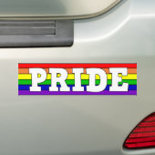 Autocollant De Voiture LGBTQ+ Pride Arc-en-ciel (En voiture)
