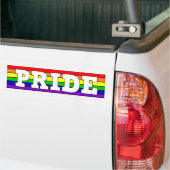 Autocollant De Voiture LGBTQ+ Pride Arc-en-ciel (Sur camion)