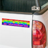 Autocollant De Voiture LGBTQ+ Pride Rainbow Car (Sur camion)