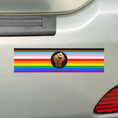 Autocollant De Voiture LGBTQ+ Progrès PDC Pride Indicateur (En voiture)
