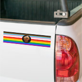 Autocollant De Voiture LGBTQ+ Progrès PDC Pride Indicateur (Sur camion)