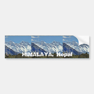 Autocollant De Voiture L'HIMALAYA - une de 1000 vues du NÉPAL
