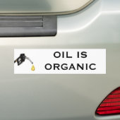 Autocollant De Voiture L'huile est organique (En voiture)