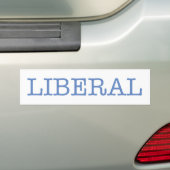 Autocollant De Voiture Libéral (En voiture)
