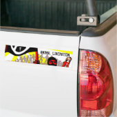 Autocollant De Voiture Libération animale (Sur camion)