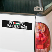 Autocollant De Voiture Libérez la Palestine et la liberté (Sur camion)
