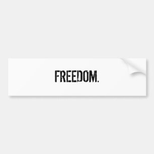 AUTOCOLLANT DE VOITURE LIBERTÉ