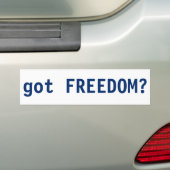 Autocollant De Voiture Liberté ? (En voiture)