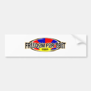 Autocollant De Voiture Liberté pour le Thibet