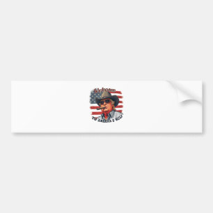 Autocollant De Voiture Liberté pour Trump américain du Golfe