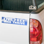 Autocollant De Voiture Libres vivants et prospèrent adhésif pour (Sur camion)