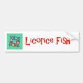 Autocollant De Voiture Licorice Fish Bumper Sticker (Devant)