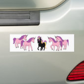 Autocollant De Voiture Licorne unique (En voiture)