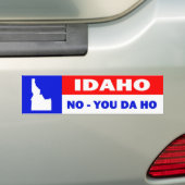 AUTOCOLLANT DE VOITURE L'IDAHO (En voiture)