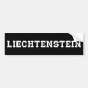 Autocollant De Voiture Liechtenstein
