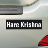 Autocollant De Voiture lièvres Krishna (En voiture)