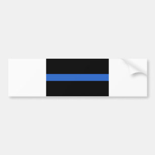 Autocollant De Voiture Ligne Bleue Mince Drapeau symbole de solidarité po