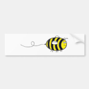 Autocollant De Voiture Ligne d'abeille