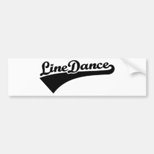 Autocollant De Voiture Ligne danse