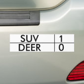 Autocollant De Voiture lignes, SUV, CERF COMMUN, 0, 1 (En voiture)