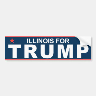 Autocollant De Voiture L'Illinois pour l'atout 2016