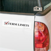 Autocollant De Voiture Limites finales, vote - pare-chocs (Sur camion)