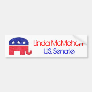 Autocollant De Voiture Linda McMahon pour l'adhésif pour pare-chocs de