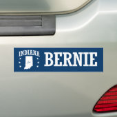 AUTOCOLLANT DE VOITURE L'INDIANA POUR DES PONCEUSES DE BERNIE (En voiture)