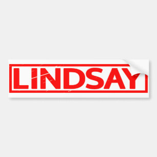 Autocollant De Voiture Lindsay Stamp