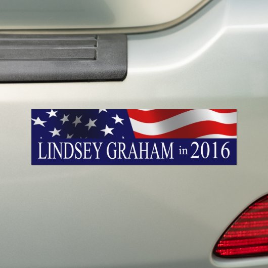 Autocollant De Voiture Lindsey Graham en 2016 (En voiture)
