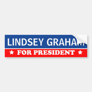 Autocollant De Voiture Lindsey Graham pour le président 2016